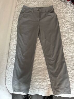 Lululemon Gray Straight-Leg Casual Pants